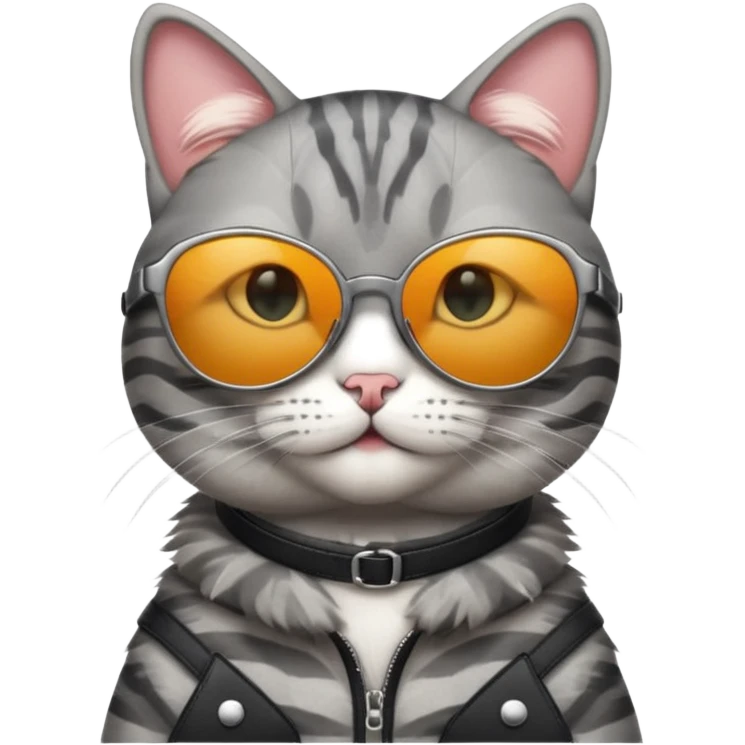 Cat wearing sunglasses emoji