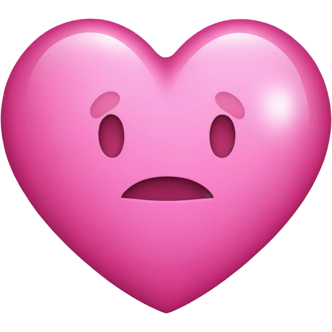 Pink heart emoji