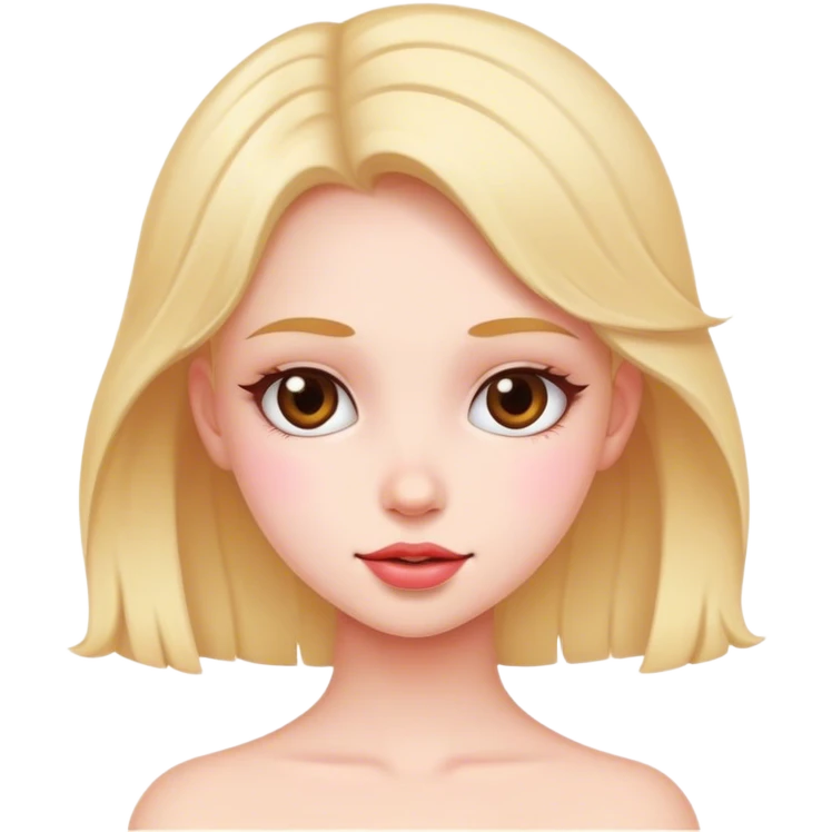Girly girl emoji