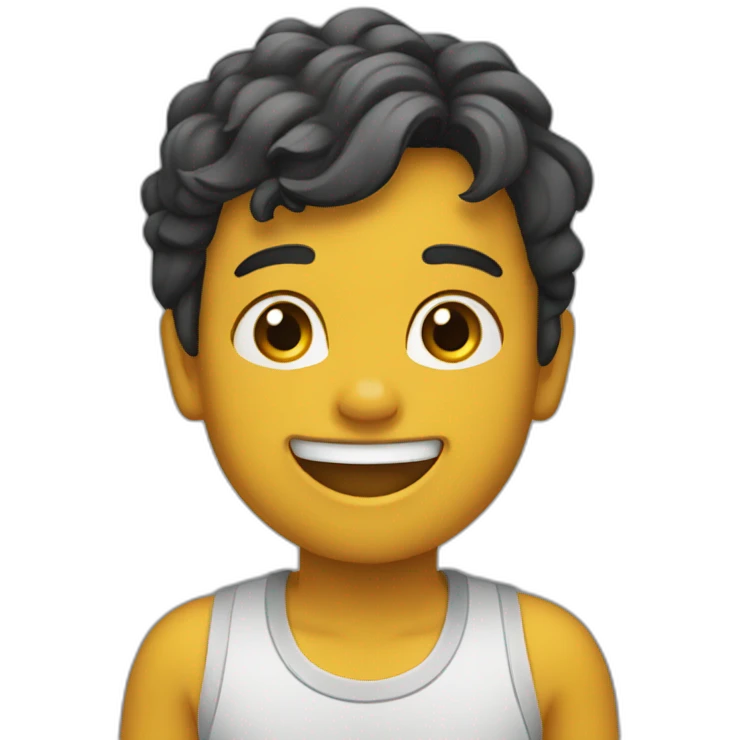 criança feliz emoji