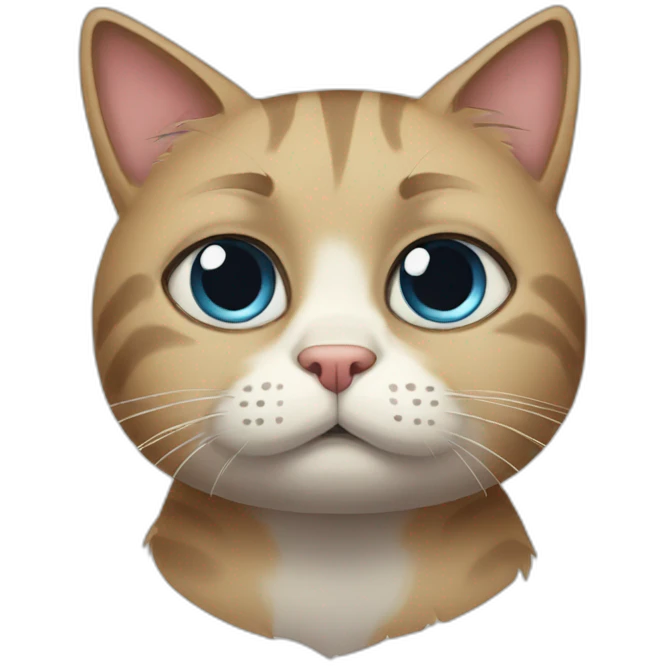 cat sad emoji