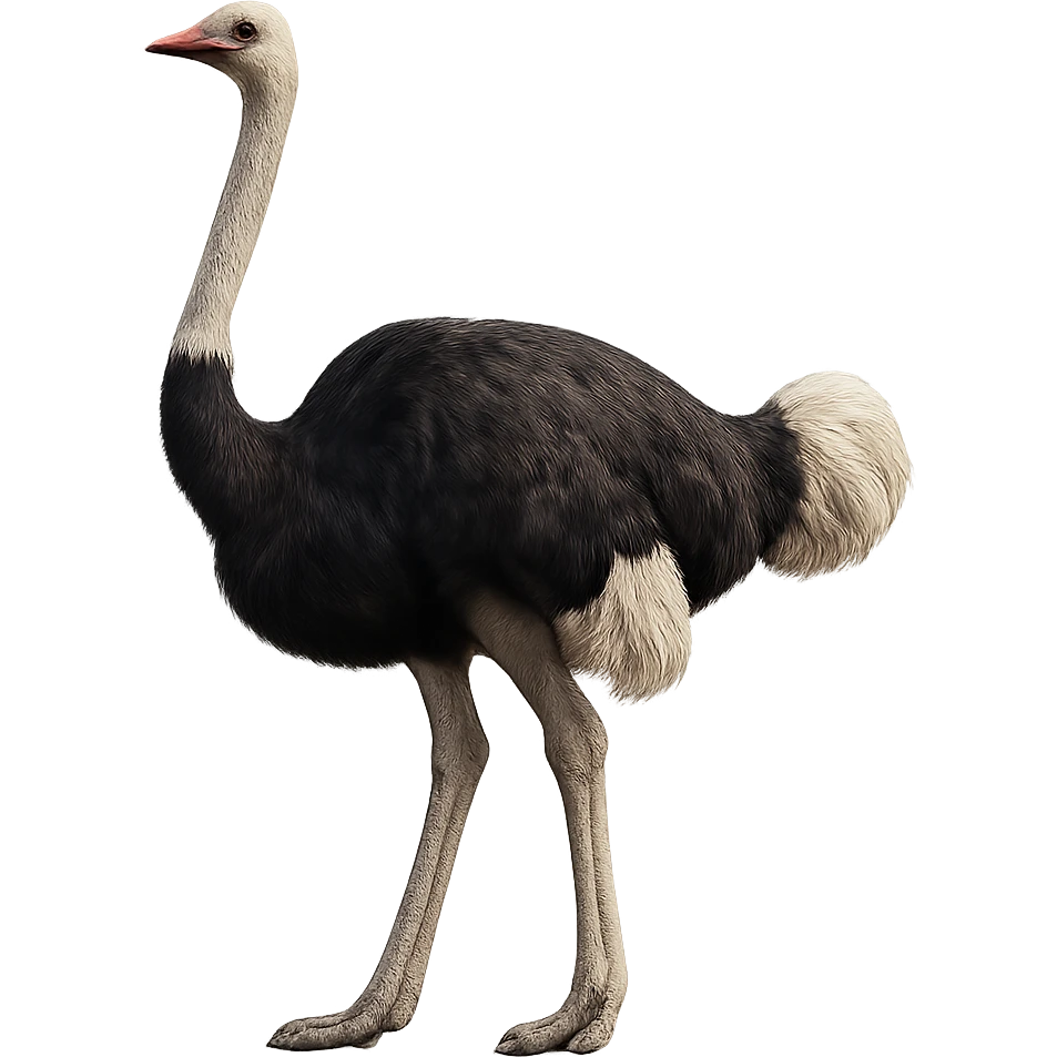 Ostrich emoji