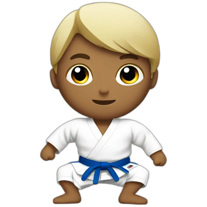 Judo emoji