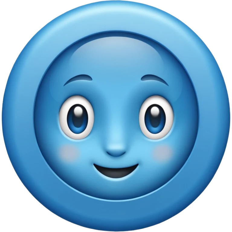 Blue tick emoji