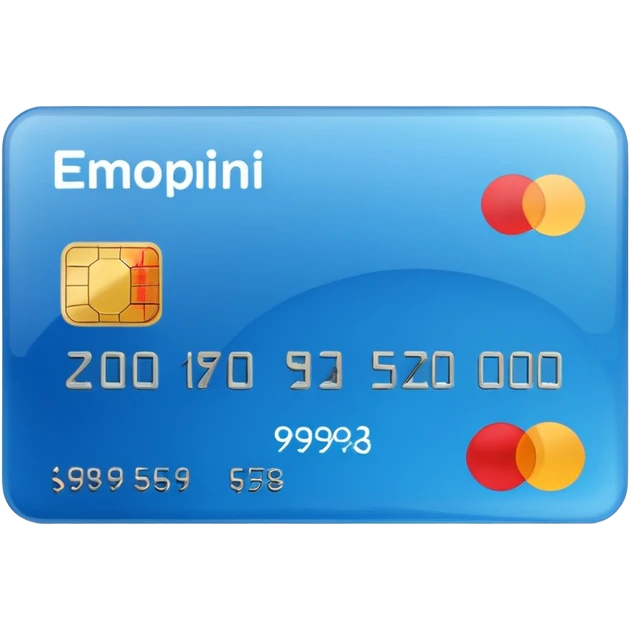 credit card emoji