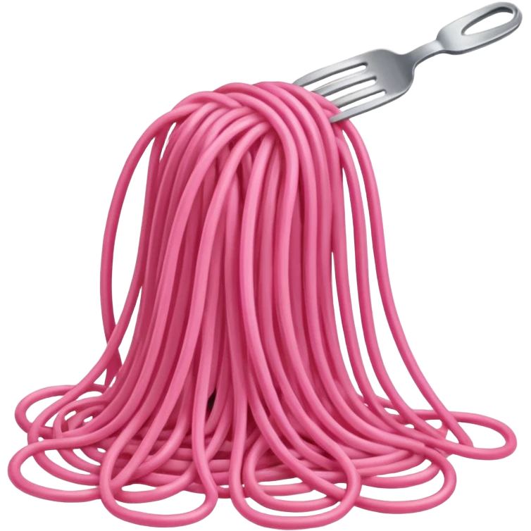 pink Spaghetti  emoji