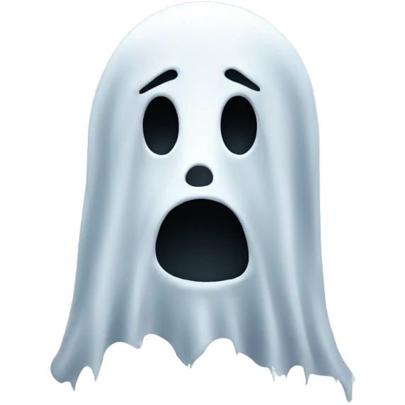 Ghost face emoji