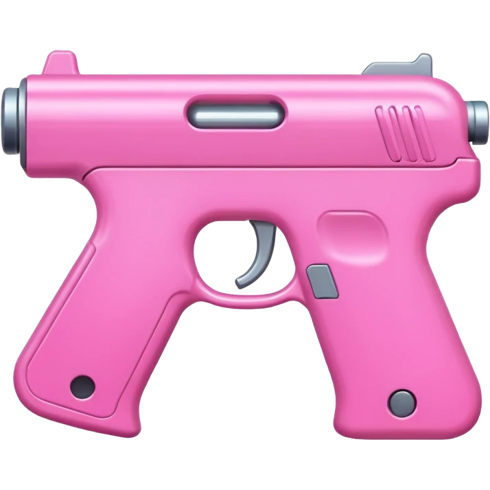 Pink gun emoji