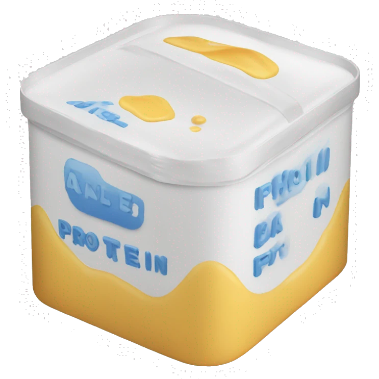 Protein powder box emoji