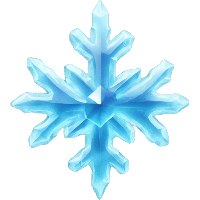 Ice Crystal emoji