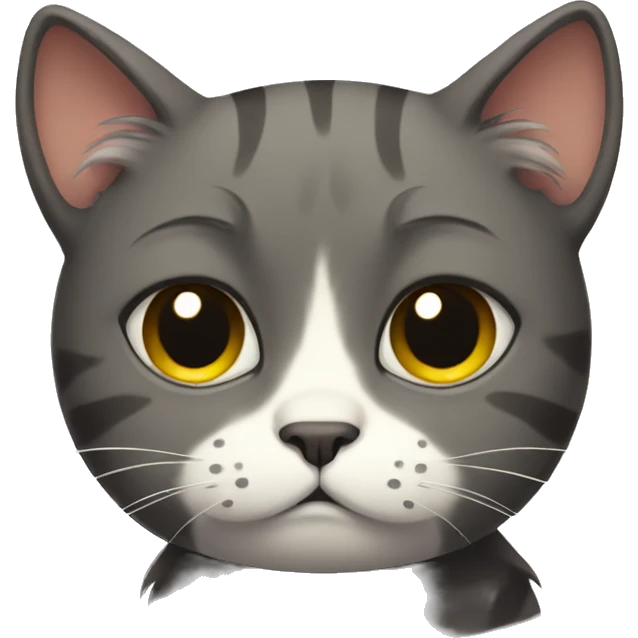 Sad cat emoji