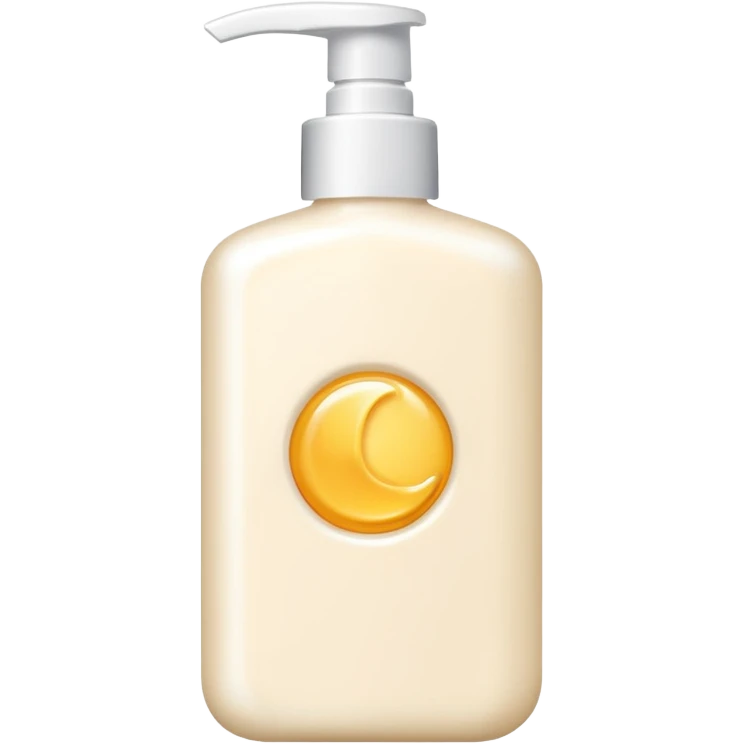 Body lotion cream form emoji