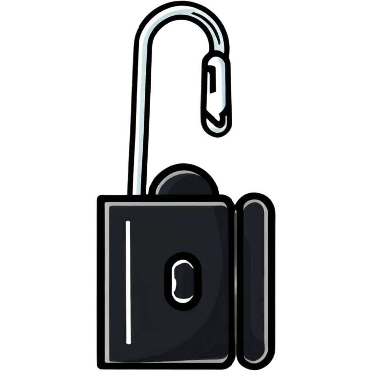 safety pin with closed clasp emoji