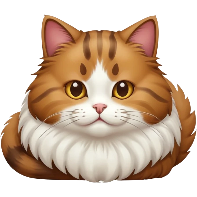 A cat pooping emoji