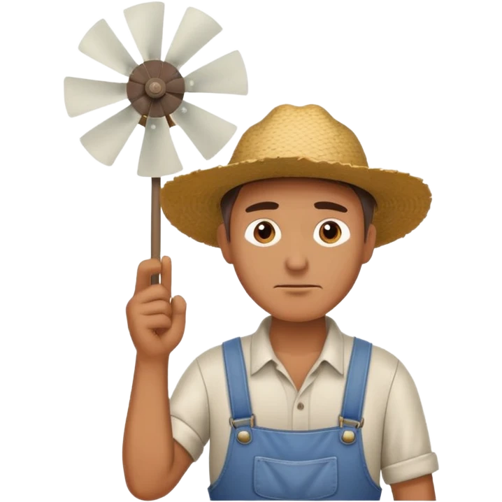  Ek Kisan garmi se bahut pareshan tha...
Pankha bhi kaam nahi kar raha tha...
"Kaash main hawa mein udta!" – Kisan ne kaha emoji