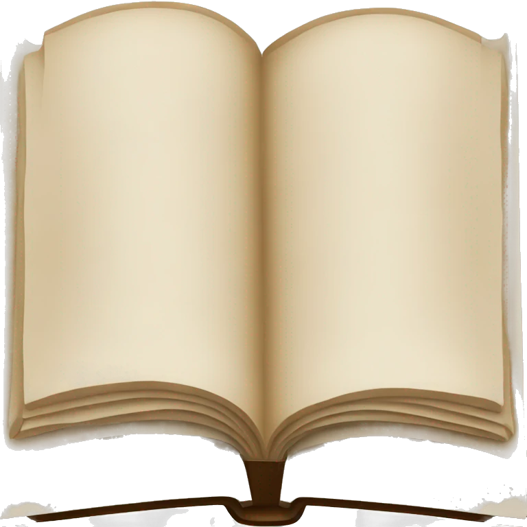 Open book emoji