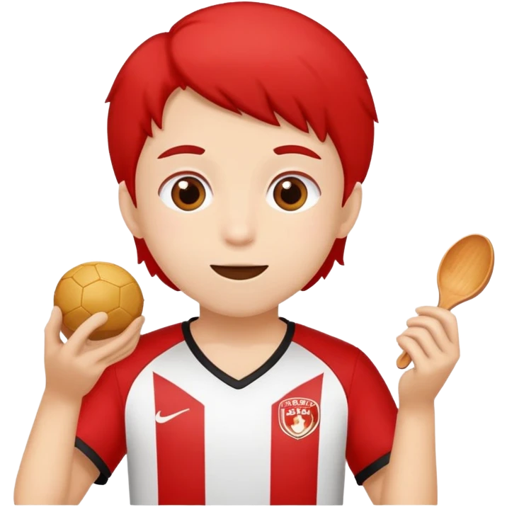 Rot weiß essen Fußball Verein  emoji