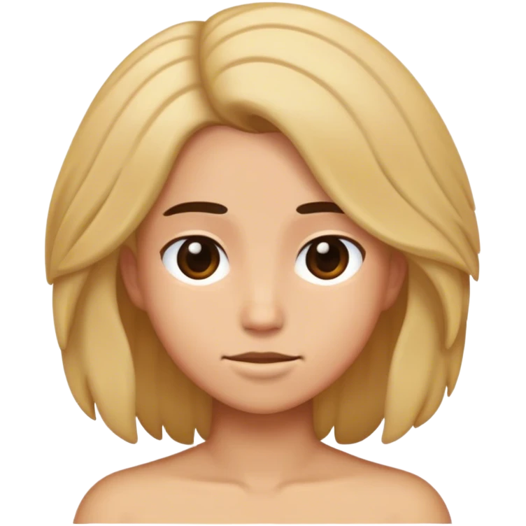 gelling hair emoji