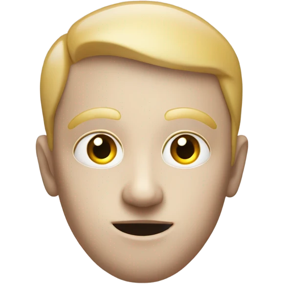 white person with third eye open emoji
