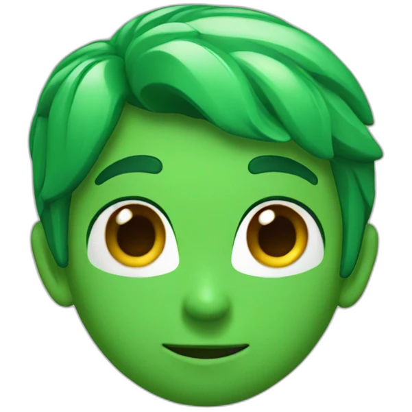 Corazón verde emoji