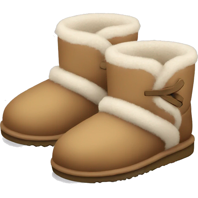 cozy ugg slippers emoji