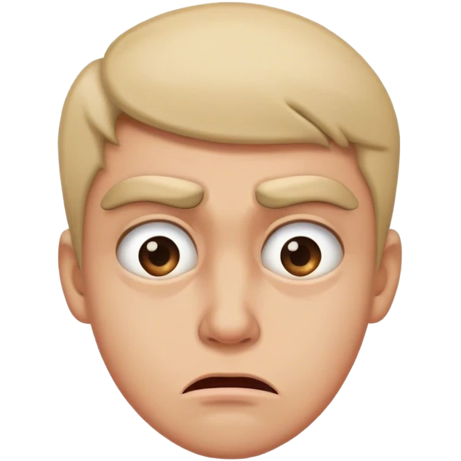 Disgusted emoji