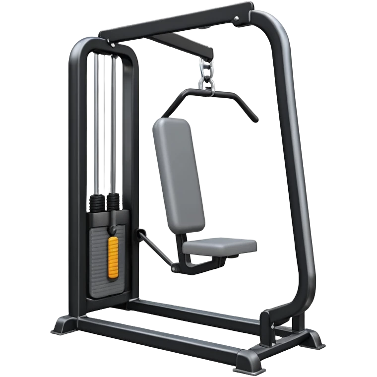 High position pull-down machine emoji