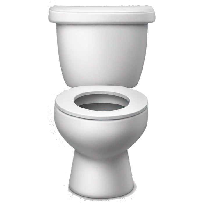 toilet with head coming out emoji