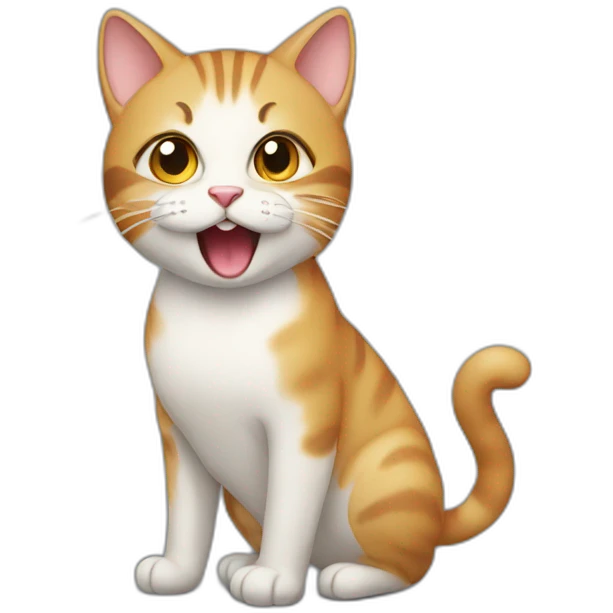 Catsinging emoji