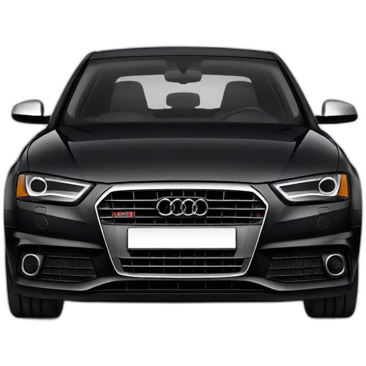 Audi a4 black emoji