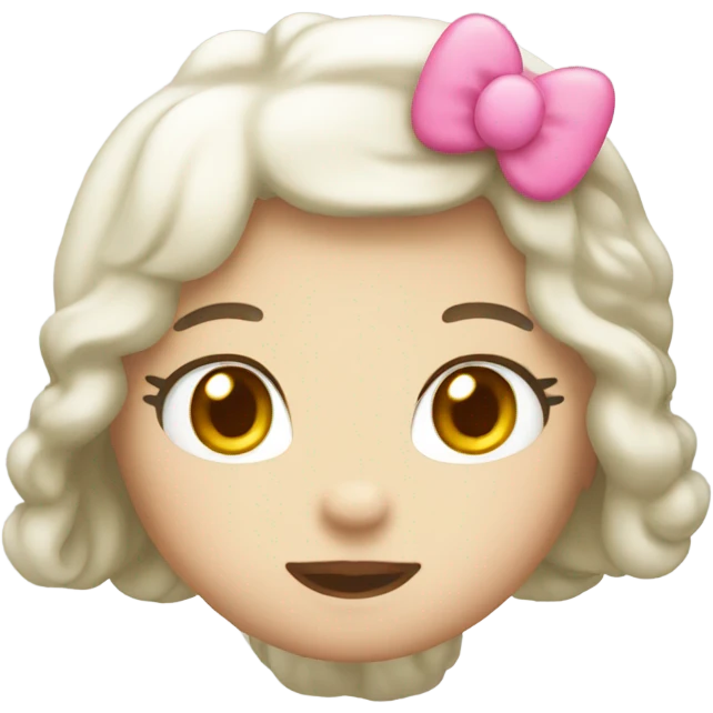 Hello kitty emoji