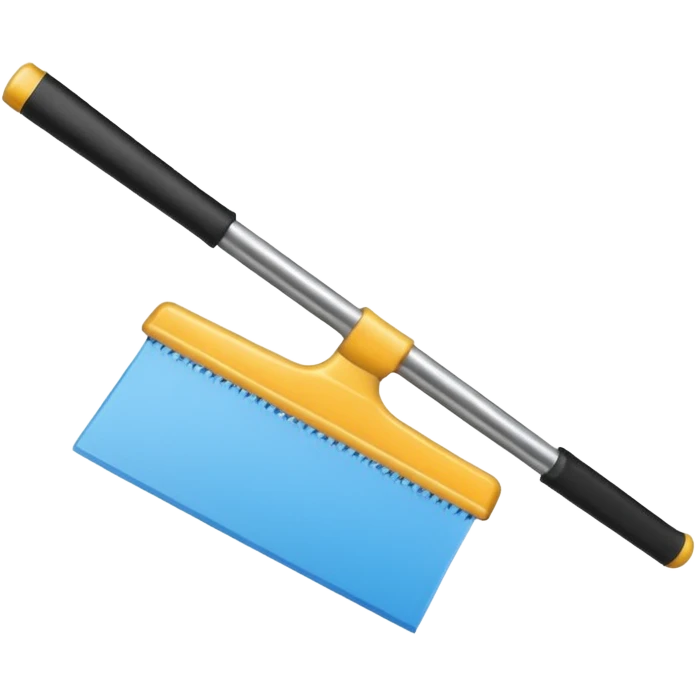 Cleaning Squeege black  emoji