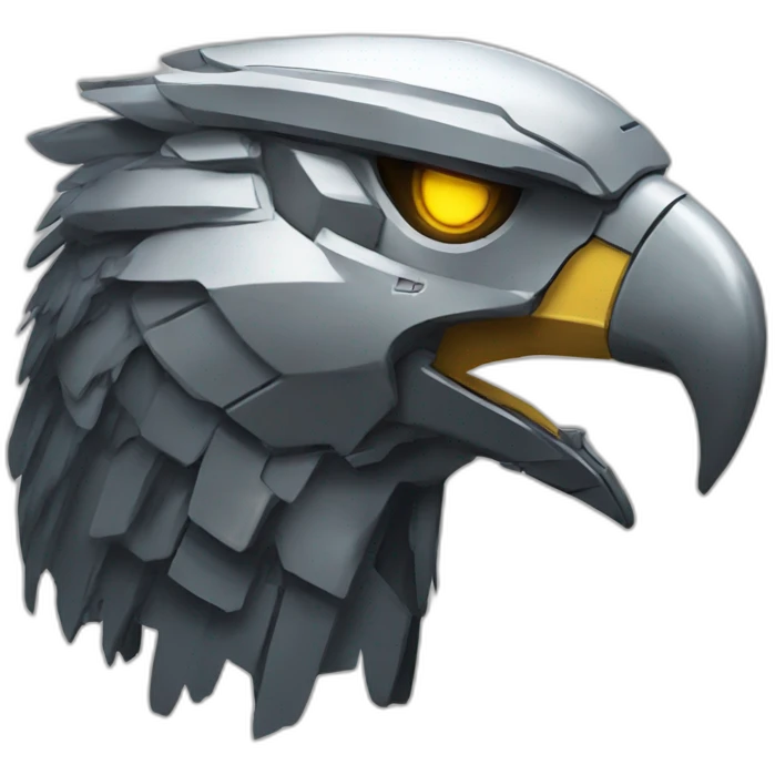 mecha eagle head emoji