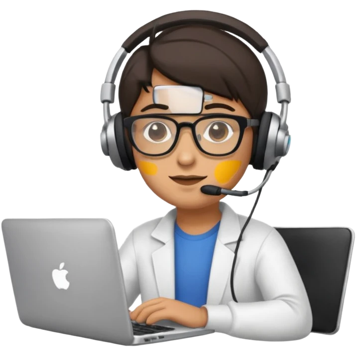 It's like a developer sitting in front of a laptop emoji
