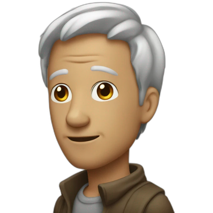 Homme avec une dinde emoji