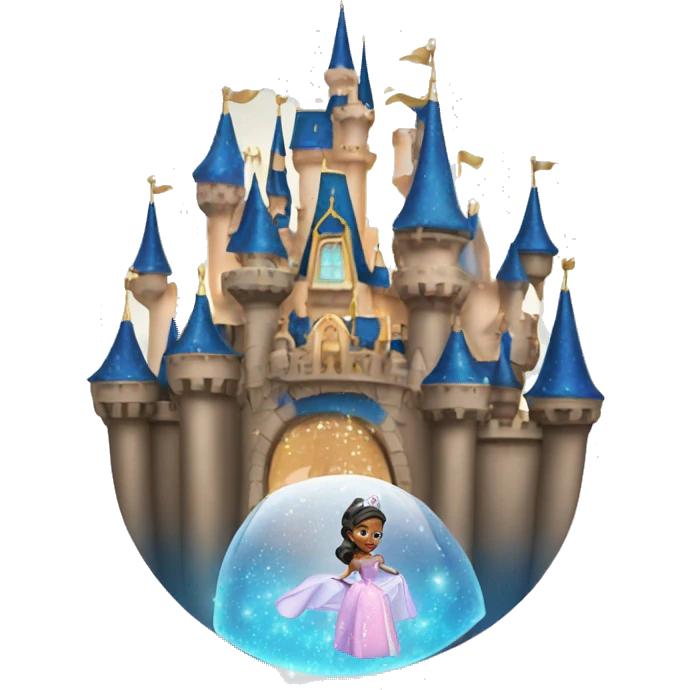 sparkle with disney castel emoji