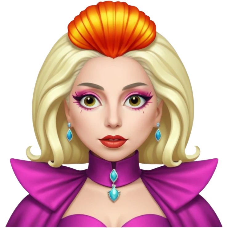 Lady Gaga during the Born This Way era emoji