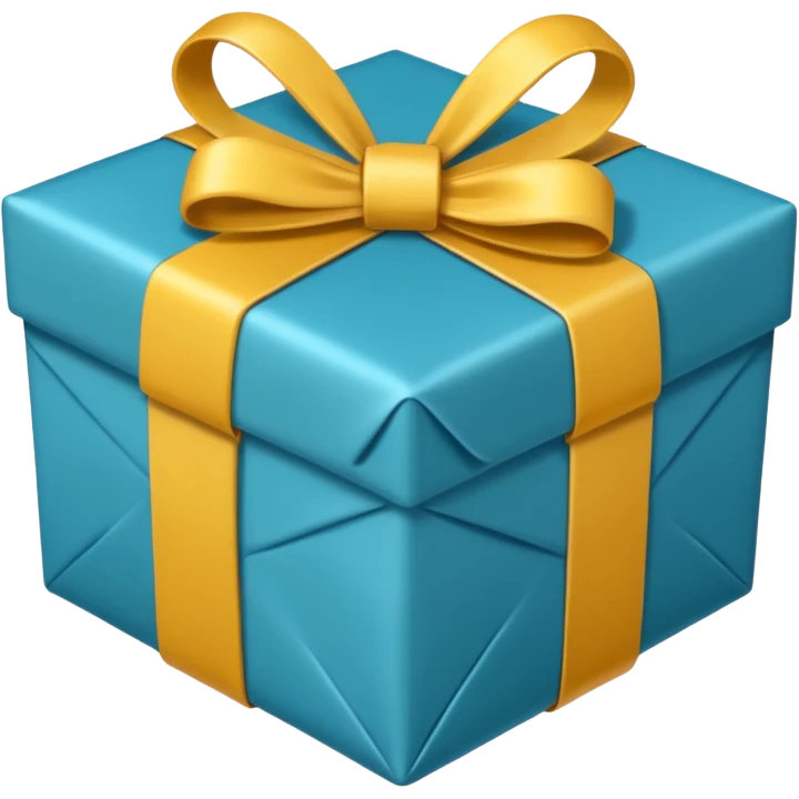 Wrapped gift emoji