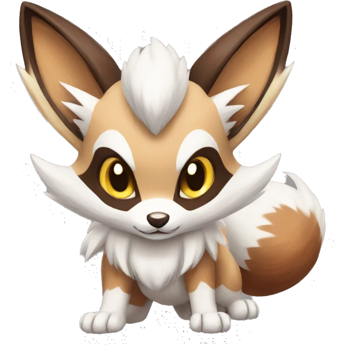 Furret Eevee Lycanroc emoji