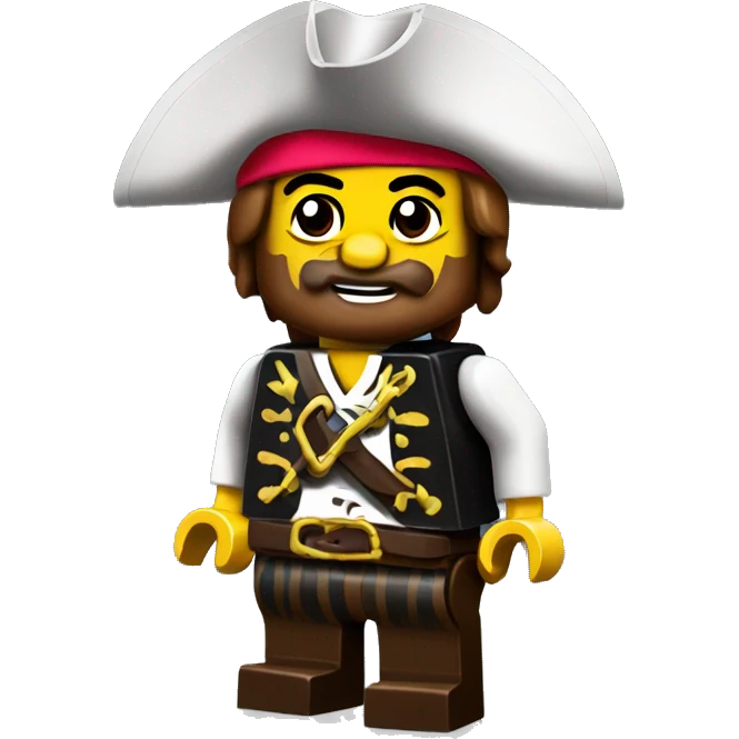 Lego pirate emoji