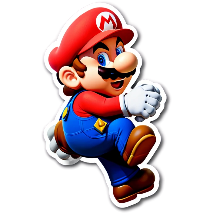 Super Mario birthday  emoji