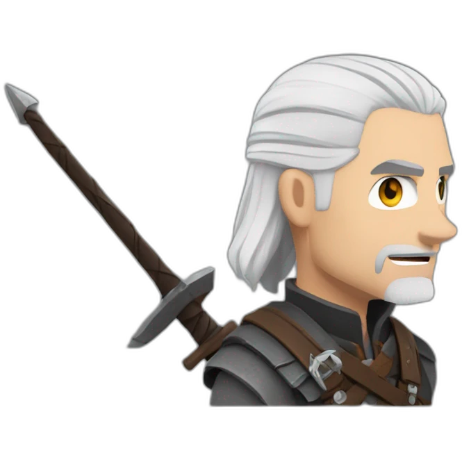 geralt from rivia emoji