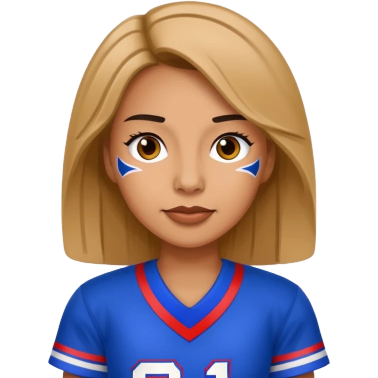 Sue in a bills jersey emoji
