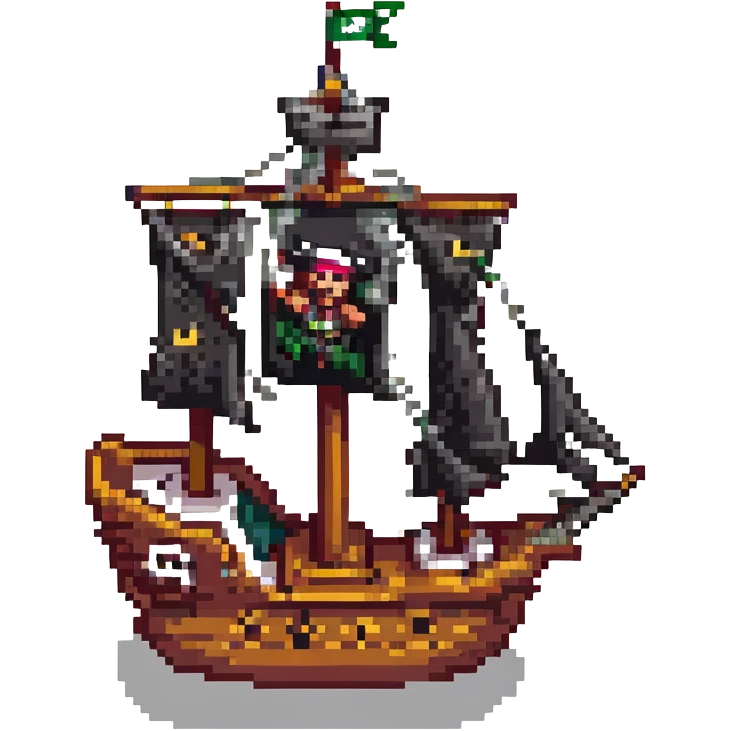 pirate ship emoji