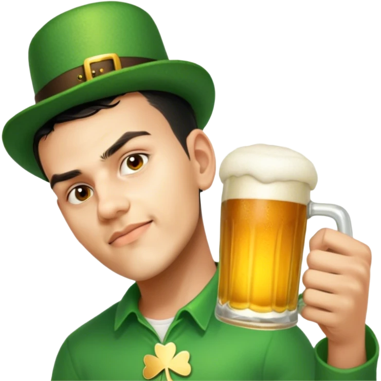 Having a Beer emoji