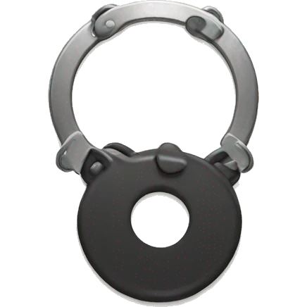 sad emoji with handcuff emoji