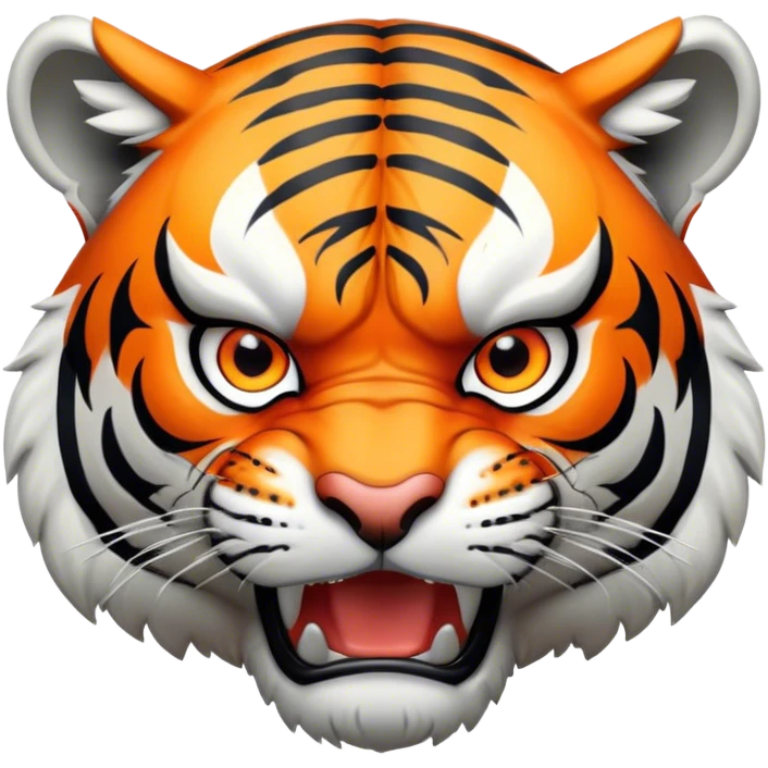 ANGRY Tiger body emoji