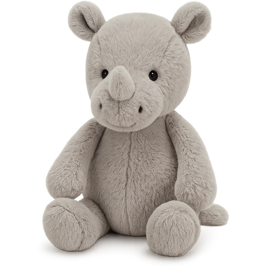 baby rhino jellycat stuffed plush emoji