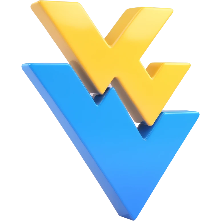 blue checkmark glossy 3D emoji style emoji