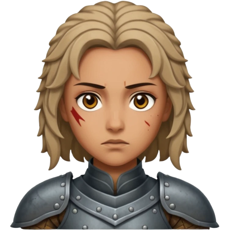 There is a series named the100 and i want to make a emoji of lexa Alycia jasmine make it realistic emoji